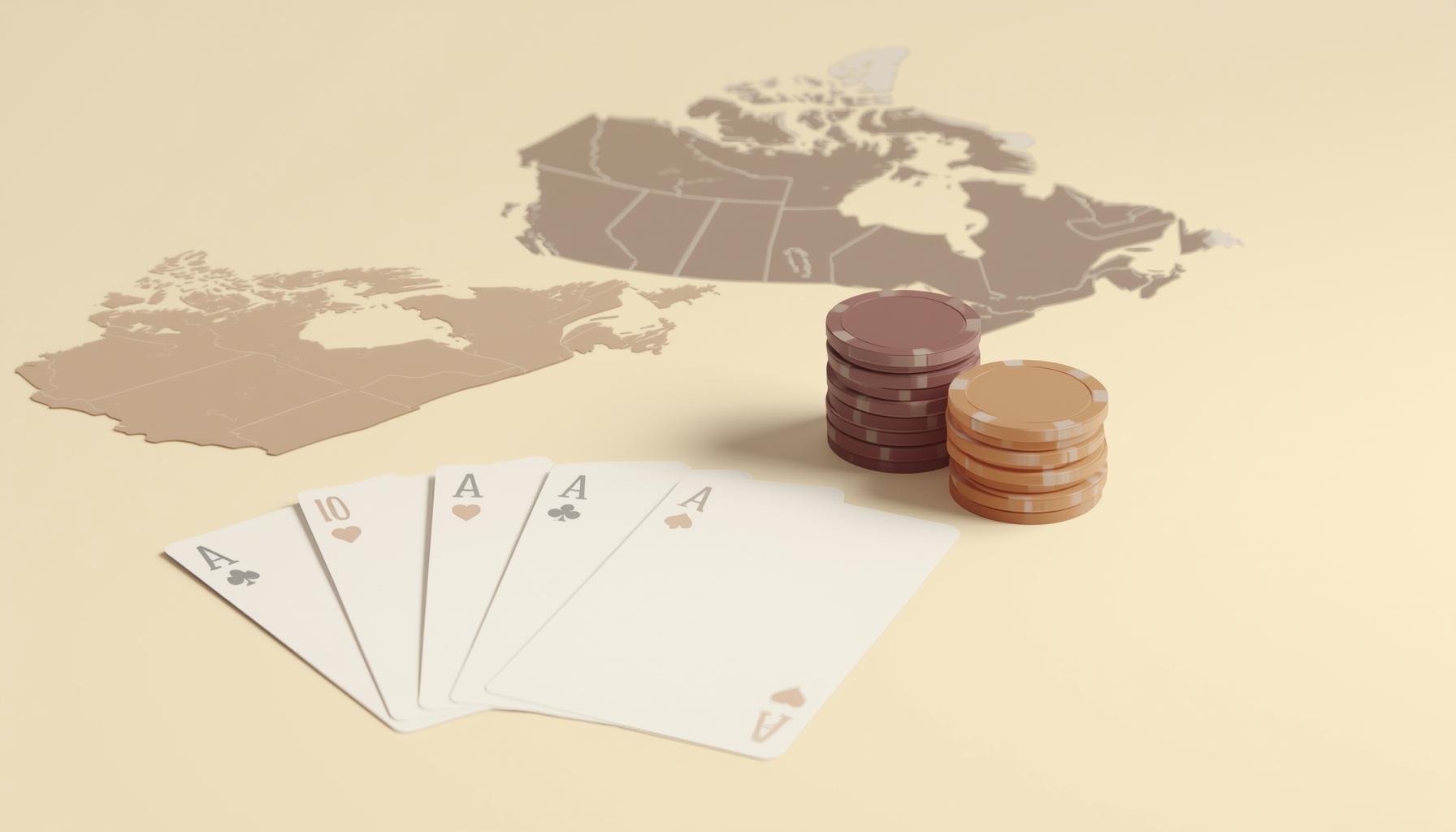 How gambling laws differ by province